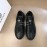 Versace New Calf Leather Casual Sneakers For Men Black