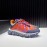 Versace Fashion Leather Thick Soled Sneakers Orange For Men 