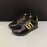 Versace Fashion Cowhide Running Shoes For Men Black