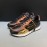 Versace Fashion Cowhide Running Shoes For Men Gold
