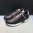 Versace Fashion Black Cowhide Running Shoes For Men 