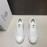 Versace Fashion White Leather Lace Up Casual Shoes For Men