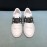 Valentino Leather Rivet Garavani Open Sneakers For Men And Women