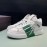 Valentino Garavani Leather High Top Sneakers For Men And Women Green