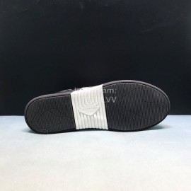 Valentino Garavani Cowhide Sneakers Black For Men And Women