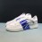 Valentino Garavani Cowhide Sneakers Blue For Men And Women