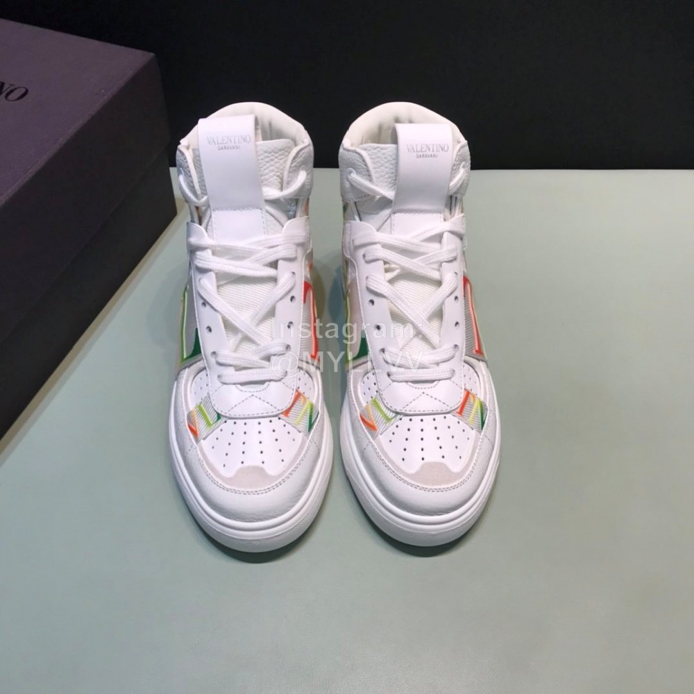 Valentino Garavani Cowhide High Top Sneakers For Men And Women 