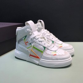 Valentino Garavani Cowhide High Top Sneakers For Men And Women 