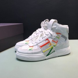Valentino Garavani Cowhide High Top Sneakers For Men And Women 