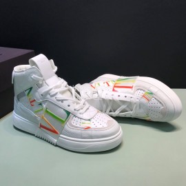 Valentino Garavani Cowhide High Top Sneakers For Men And Women 