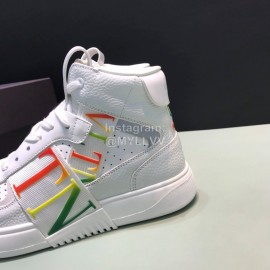 Valentino Garavani Cowhide High Top Sneakers For Men And Women 