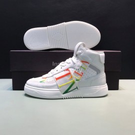 Valentino Garavani Cowhide High Top Sneakers For Men And Women 