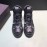 Valentino Garavani Black Cowhide High Top Sneakers For Men And Women 