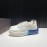 Valentino Leather Thick Soled Sneakers For Men And Women Blue