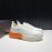 Valentino Leather Thick Soled Sneakers For Men And Women Orange