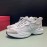 Valentino Mesh Fabric Casual Sneakers For Men And Women White