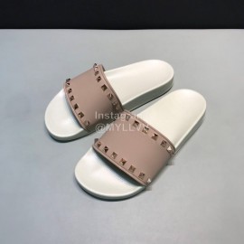 Valentino Fashion Rivet Slippers For Men And Women