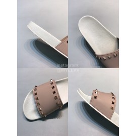 Valentino Fashion Rivet Slippers For Men And Women