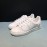 Valentino Leather Casual Sneakers For Men And Women White