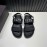 Valentino Cowhide Webbing Scandals For Men Black