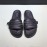 Valentino Black Cowhide Ribbon Slippers For Men