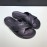 Valentino Black Cowhide Ribbon Cross Slippers For Men