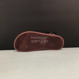 Valentino Black Canvas Cowhide Ribbon Scandals For Men 