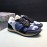 Valentino Camouflage Mesh Fabric Sneakers For Men Blue