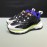 Valentino Color Matching Leather Thick Soled Sneakers For Men Black