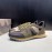 Valentino Camouflage Mesh Rubber Rivet Sneakers For Men Green