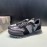 Valentino Camouflage Mesh Rubber Rivet Sneakers For Men Black