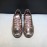 Valentino Carved Leather Casual Sneakers For Men Silver