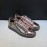 Valentino Carved Leather Casual Sneakers For Men Silver