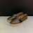 Valentino Calf Leather Hemp Rope Sole Loafers For Men Coffee