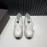 Valentino Calf Leather Thick Soled Sneakers For Men White
