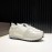 Valentino Cowhide Fabric Thick Soled Sneakers For Men White