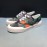 Valentino Cowhide Canvas Casual Sneakers For Men Green
