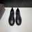 Valentino Black Cowhide Lace Up Sneakers For Men 