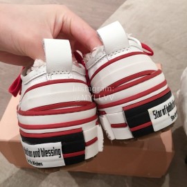 Xvessel Spring Summer Fashion Thick Soled Canvas Shoes For Men And Women White