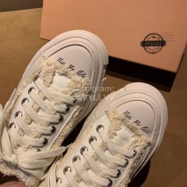 Xvessel Fashion Thick Soled Canvas Shoes For Men And Women White