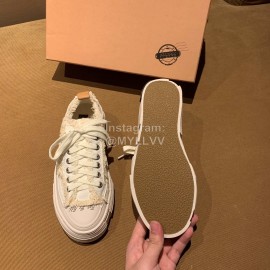 Xvessel Fashion Thick Soled Canvas Shoes For Men And Women White