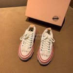 Xvessel Fashion Thick Soled Canvas Shoes For Men And Women Beige