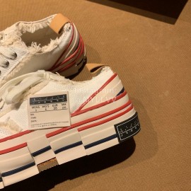 Xvessel Fashion Thick Soled Canvas Shoes For Men And Women Beige