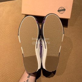 Xvessel Fashion Thick Soled Canvas Shoes For Men And Women Purple