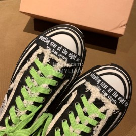 Xvessel Fashion Thick Soled Canvas Shoes For Men And Women Green