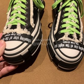 Xvessel Fashion Thick Soled Canvas Shoes For Men And Women Green