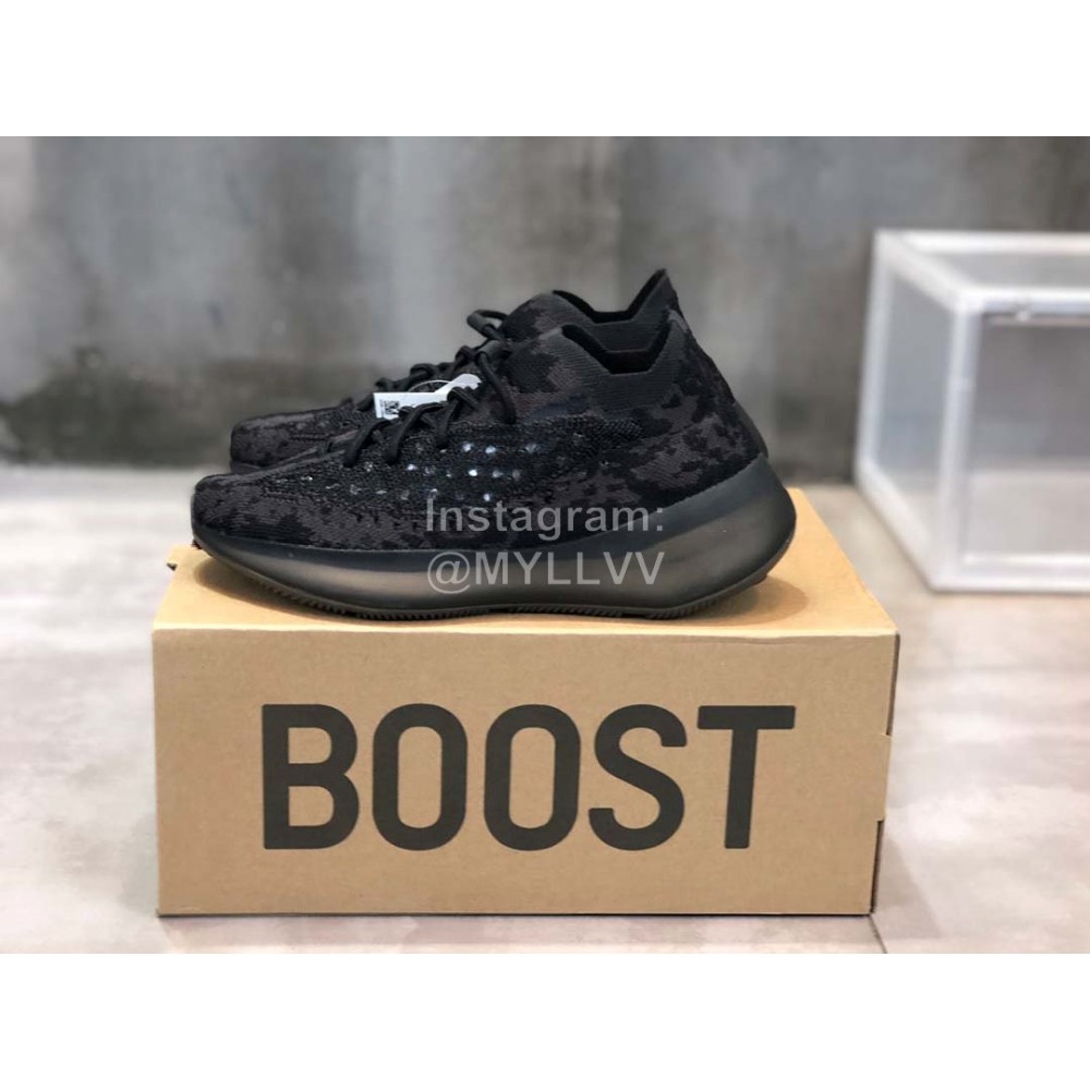 Adidas Yeezy Boost 380 “Mist” Sneakers For Men And Women Black