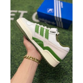 Adidas Forum 84 Low Og Casual Sneakers For Men And Women White Green