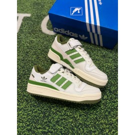 Adidas Forum 84 Low Og Casual Sneakers For Men And Women White Green