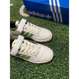 Adidas Forum 84 Low Og Casual Sneakers For Men And Women White Green